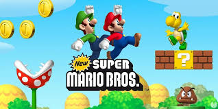 Portada con Mario y Luiji saltando